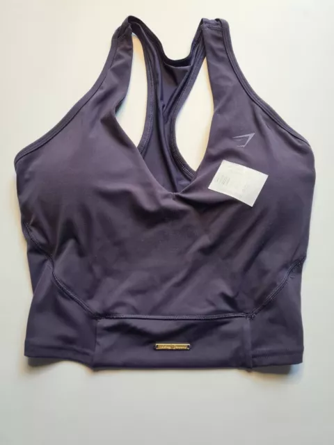 Gymshark Whitney Simmons Sports Bra, Black Small, Removable