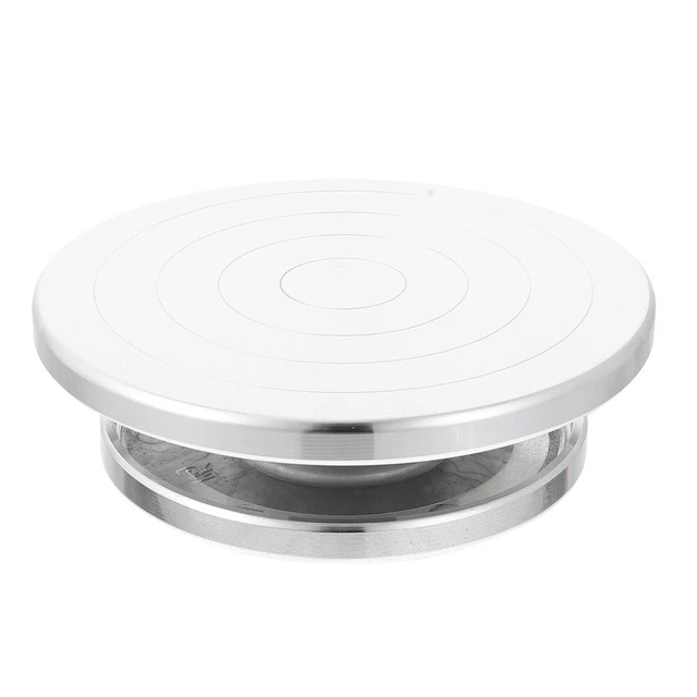 Plateau Tournant Poterie 11,5 Cm – Roue De Sculpture Double Face, Idéal Enfants & Adultes, Plastique Robuste
