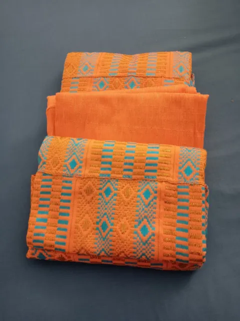 Ghana Kente 6 yards (5.5 meters). Genuine Ghana Handwoven  Kente Fabric.