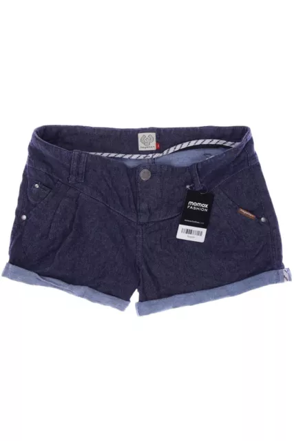 ragwear Shorts Damen kurze Hose Hotpants Gr. W28 Baumwolle Blau #fyqycbi