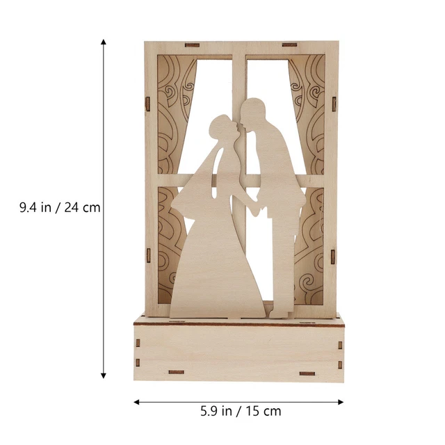 3 PCS DINNER Table Decor Wedding Centerpieces for Tables Night Light £