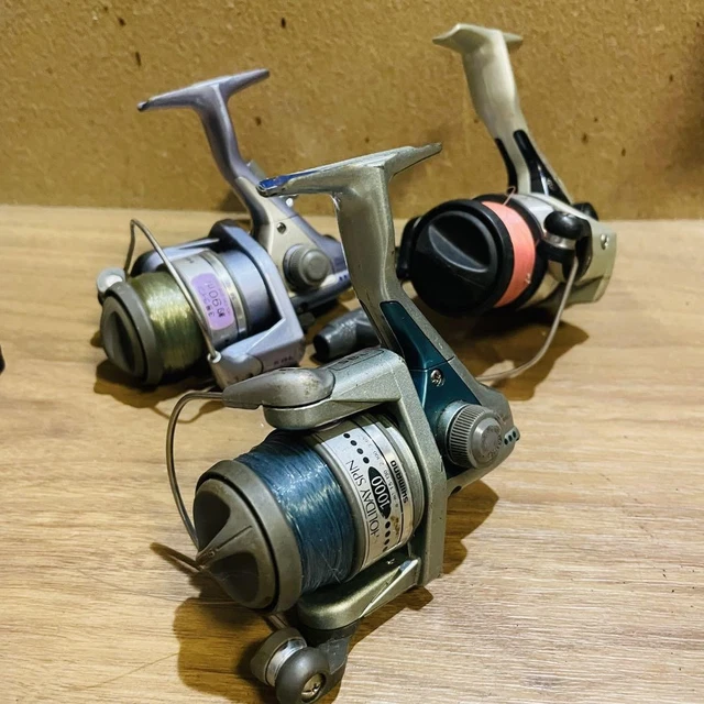 3個セット SHIMANO シマノHOLIDAY SPIN 1000 2000 SHIMANO HOLIDAY SPIN 1000 2000 Spinning Reel Set of 3 with