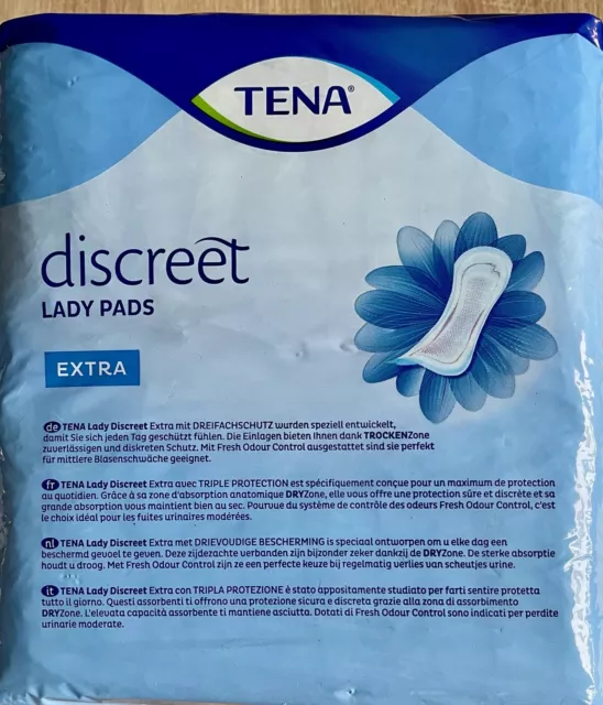 TENA discreet LADY PADS EXTRA (10 X 20= 200 Einlagen)