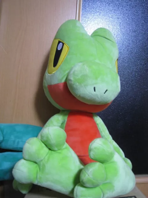 Pokemon Center Original Treecko Kimori Sitting Ver. Life Size Plush 17inch Used