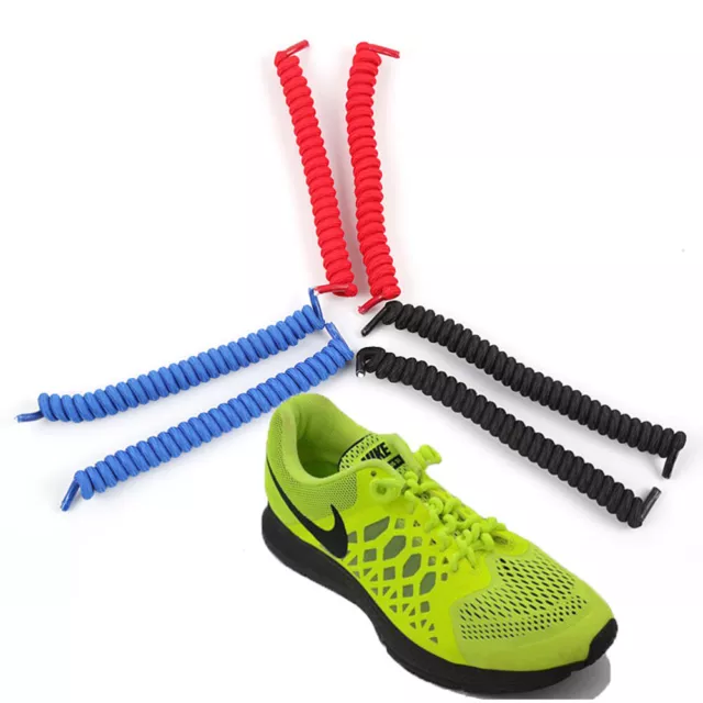 6 Pcs Rubber Lace Shoe Laces Shoes Accessories Colorful Shoelaces Elastic