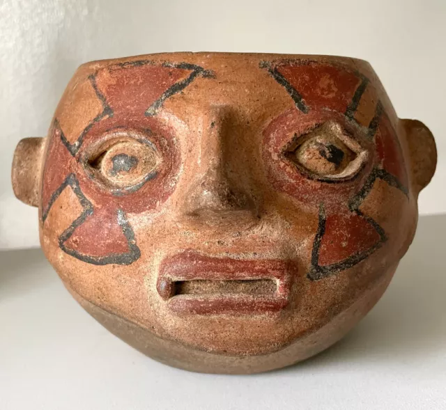 Pre-Columbian Nicoya Pottery Effigy Bowl from Costa Rica