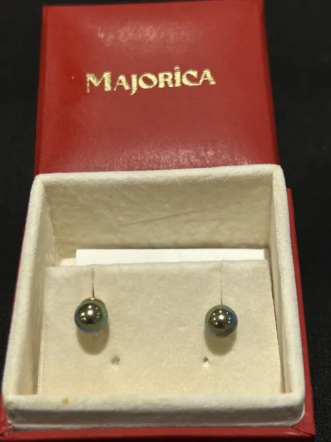 Majorica Pearl Stud Earrings