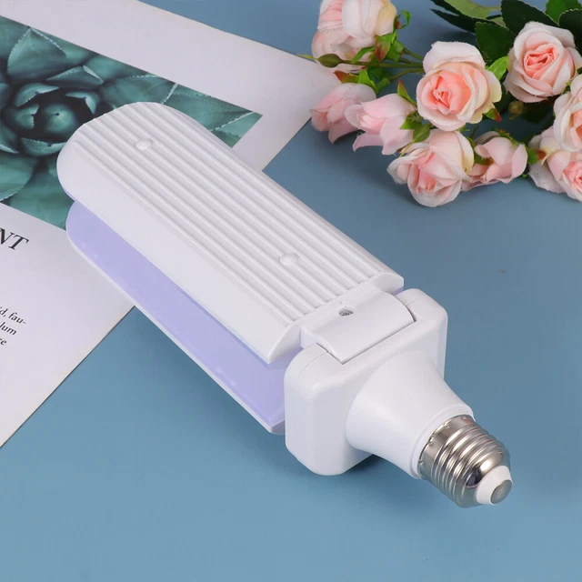 LIGHT BULB GARAGE Adjustable Fan Lighting Desktop Night Light £8.58