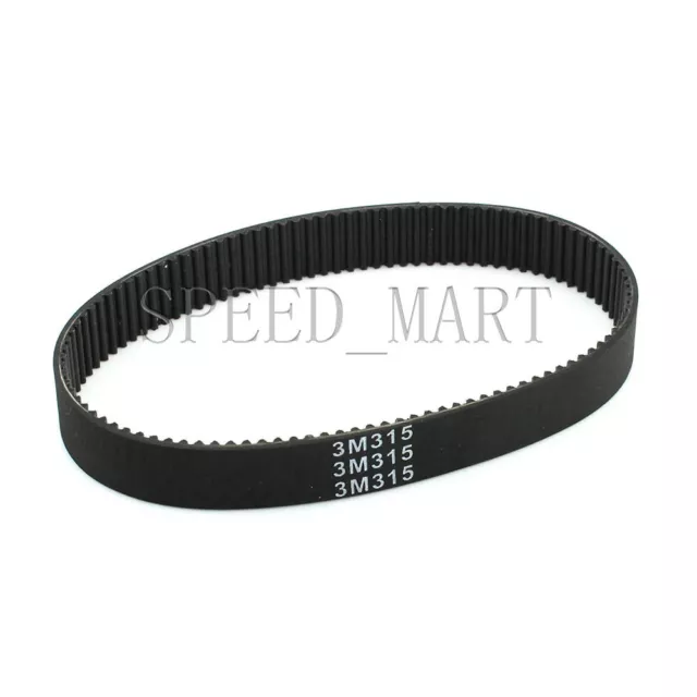 315-3M HTD Timing Belt 105 Teeth Cogged Rubber Geared Closed Loop 10mm Wide