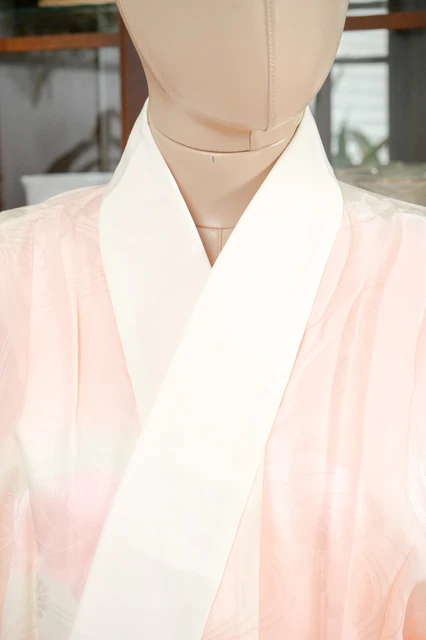 Dear Vanilla Japanese Juban Undergown Women's Kimono Inner Robe Genuine Vintage 3