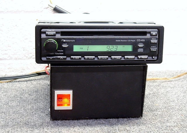 NAKAMICHI CD-40Z AUTOMOTIVE AM / FM RECEIVER & CD PLAYER includes REMOTE NAKAMICHI CD-40Z AUTOMOTIVE AM / FM RECEIVER & CD PLAYER includes REMOTE