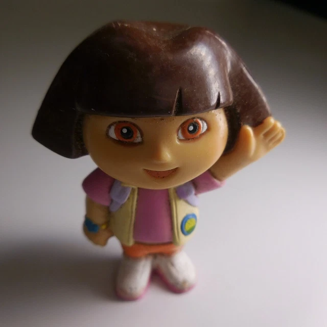 Figurine Dora L'Exploratrice (Mattel, 2008) - Mini Poupée 8cm - Occasion