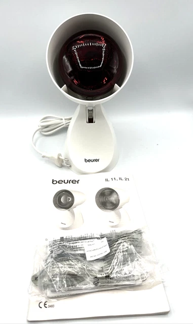 Beurer IL 11 Infrarotlampe ohne Schutzgitter weiß