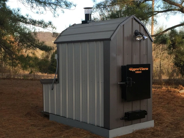 FLFA-2000 Thermowind TW2000 WaterLess Wood Outdoor Burner Furnace Forced HOT Air