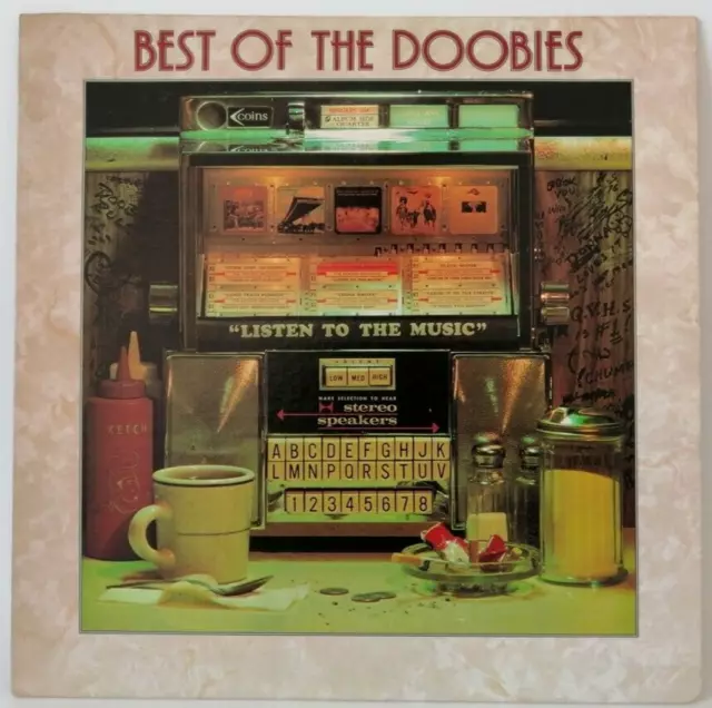 Best of the Doobies - Brothers - Listen to the Music ins- Vinyl Japan - P-10263W