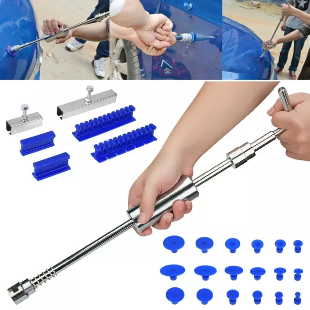 Car Body Paintless Dent Repair Tool Slide Hammer Puller Lifter Hail Removal Kit