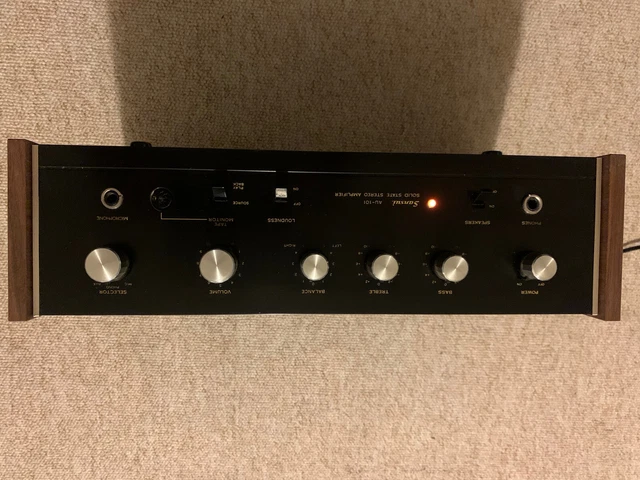Sansui AU-101 Vintage Solid State Stereo Amplifier Made In Japan