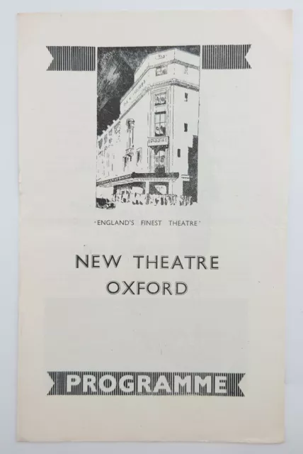 1949 Die Fledermaus Sadlers Wells Opera New Oxford Theatre