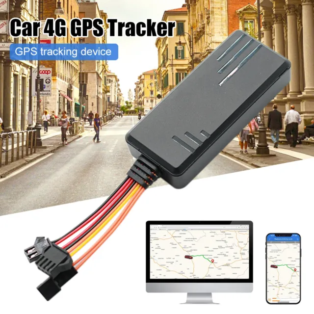 4G Car GPS Tracker Real Time Anti-Lost Locator Device Geography Fencing System