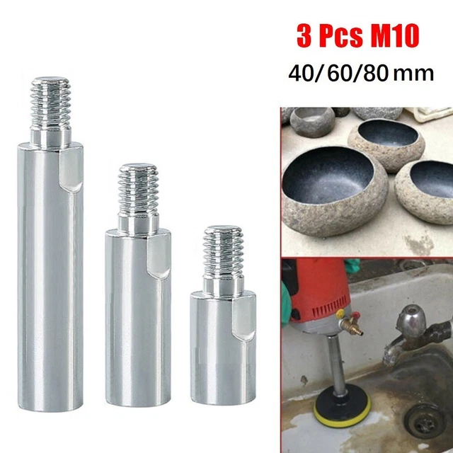 Adaptateur Pour Polisseuse Uxcell : M10 Femelle Vers M14 Mâle, Fixation Noire