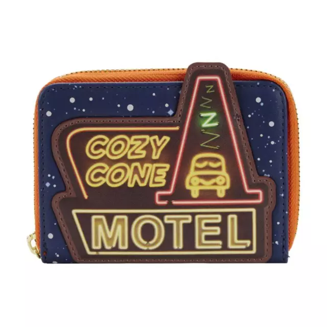 New High Quality Officially Licensed Cars Cozy Cone Motel Zip Purse Wallet