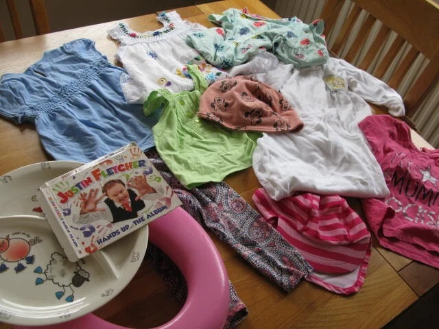 Job Lot Bundle Baby Girls Clothes & Accessories  : 12 - 18 - 24 Months