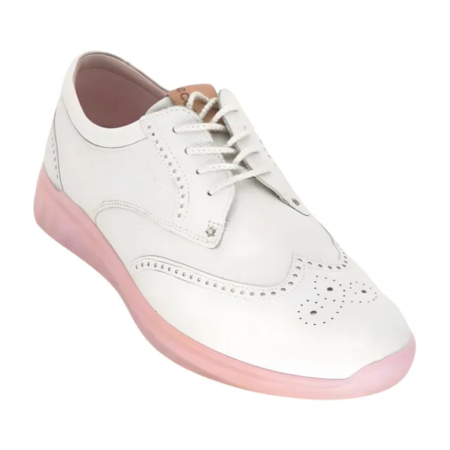 ECCO Womens S-Classic Hydromax Golf Shoe, White, Size 11-11.5