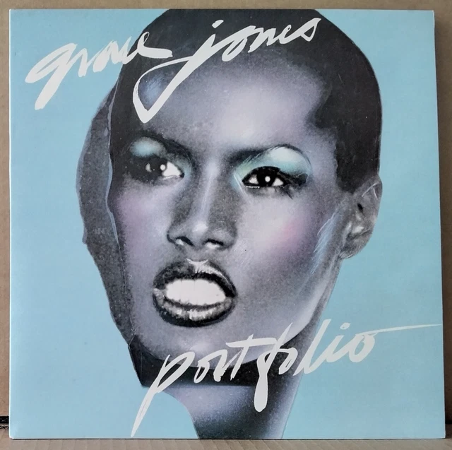 GRACE JONES Portfolio 1977 Island Rec Ilps 9470 / Festival L36475 Aus