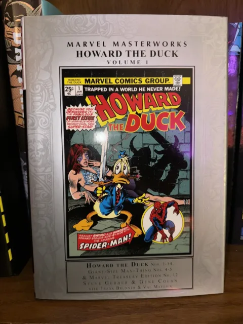 HOWARD THE DUCK - Mighty Marvel Masterworks VOL 1 GERBER Hardcover HC OOP MARVEL