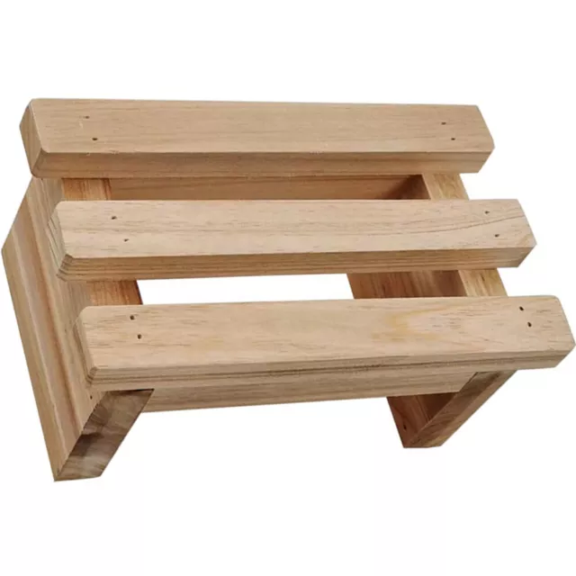 Planter Display Stands Wood Bedside Step Stool Wooden Low Household Bench