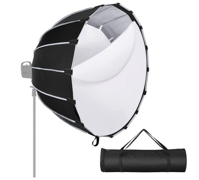 Bowen Quadralite  Hexadecagon  50cm Con Griglia Softbox  Apertura facilitata  Bowens-s 