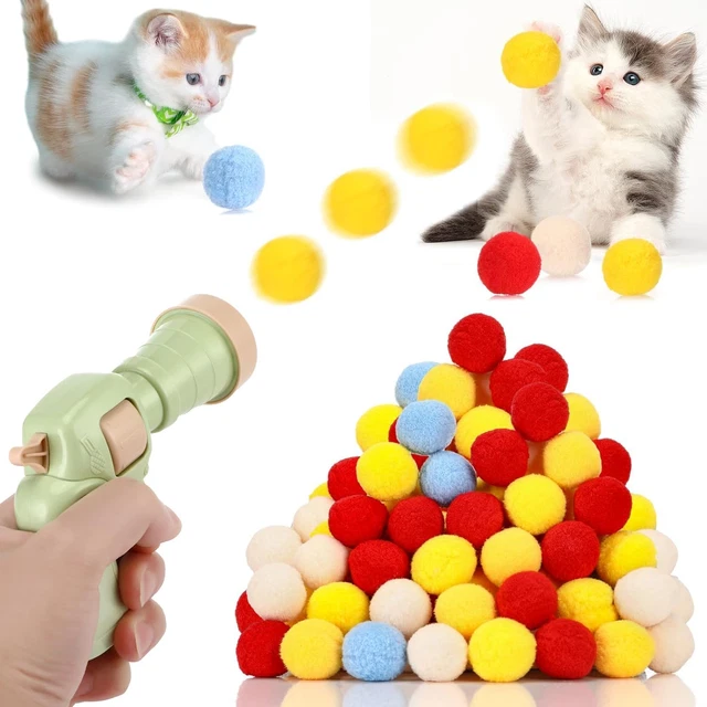 24 Palline Giocattolo Per Gatti Con Campanella Interna, Colorate E Divertenti - Gioco Interattivo Per Gattini - 2