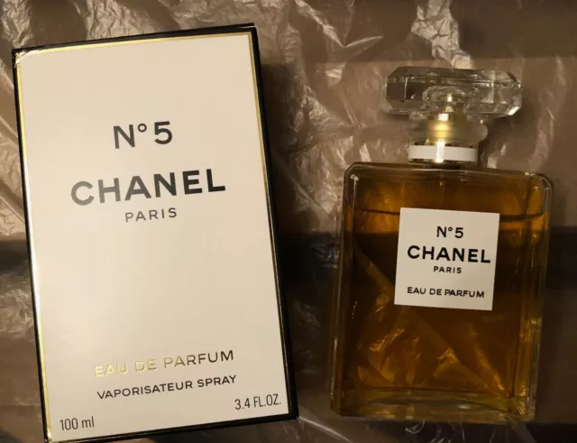 CHANEL NO 5 Eau de Parfum Spray 100ml Brand New £85.00 - PicClick UK