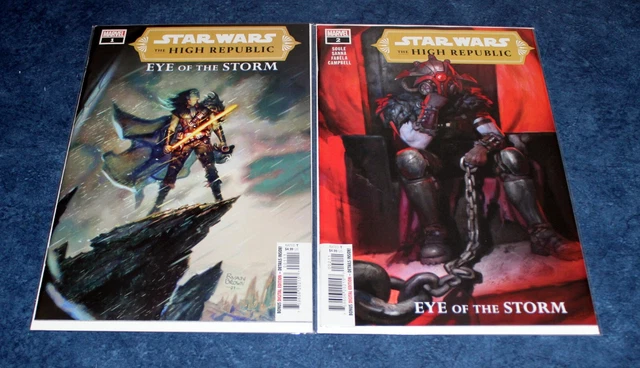 STAR WARS HIGH REPUBLIC EYE of the STORM #1 #2 1st print set MARVEL 2023 NM app
