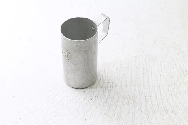 1x alte Ölkanne Minol Tankstelle Ölbecher Öleimer Öl Werkstatt Oldtimer
