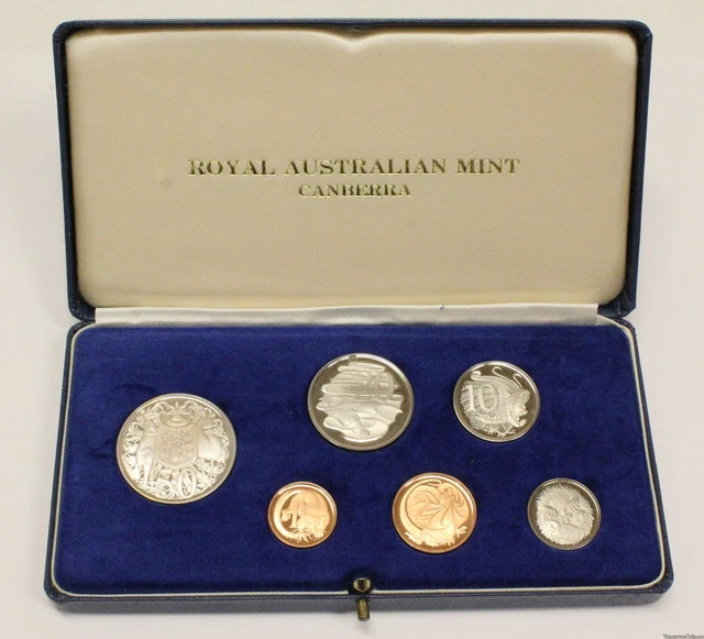 1966 Australian Proof Set, Commonwealth of Australia, Mint Canberra