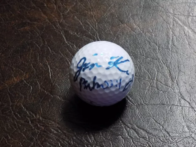 Jimin Kang Autographed Lpga Golf Ball W/Coa