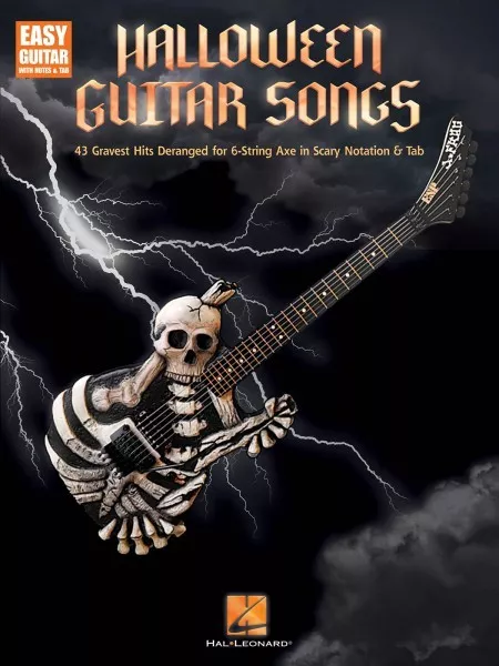 Halloween Guitar Songs Sheet Music 43 Gravest Hits Guitar Tablature 000148030