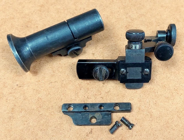 Redfield Olympic target rifle sight set front & rear