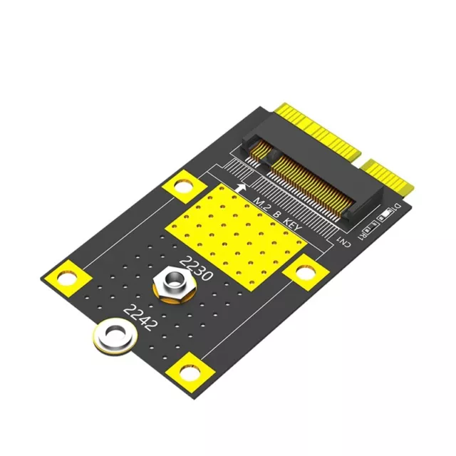 MSATA auf M.2 (NGFF) Key B Adapter für 2230/2242 SSD-Kartenadapter für Mult6295