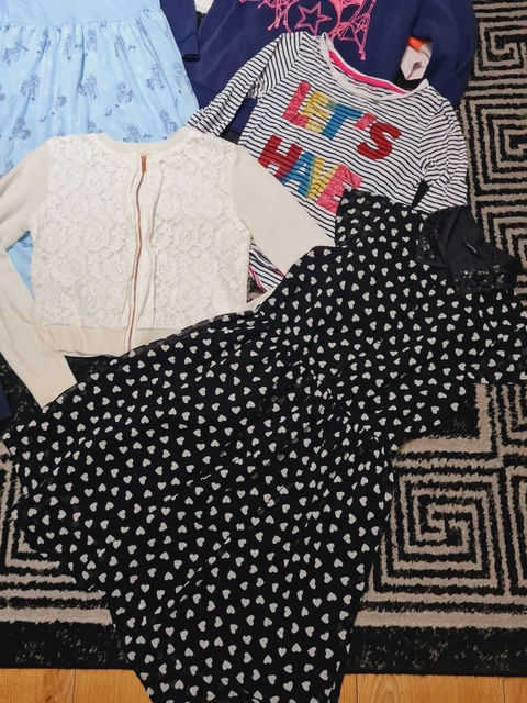 #984💜 Huge Bundle Of Girls Clothes 9-10years NEXT RALPH RIVER M&S H&M GEORGE 4