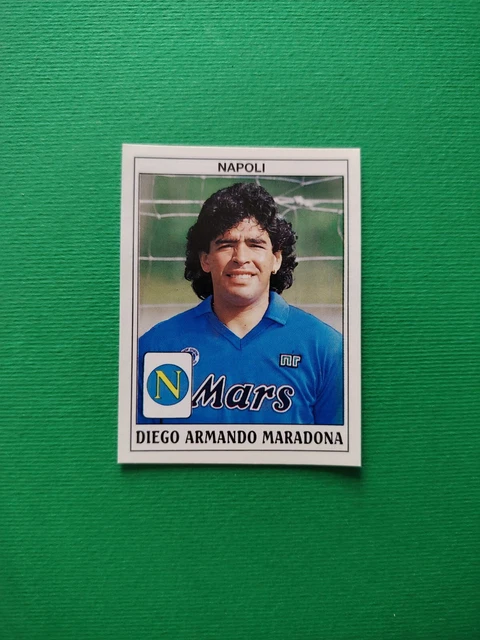 Figurine Panini Calciatori 1990-91 #241 - Diego Maradona (Napoli) - Sticker Non Collé - Collection Football