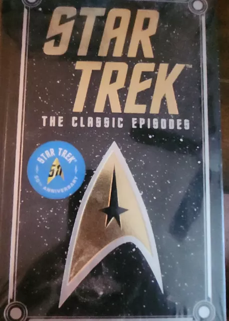 NEW SEALED Star Trek - Classic Episodes James Blish Bonded Leather 50th Anniv