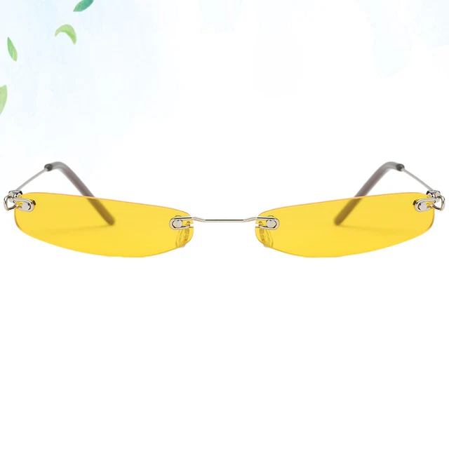 Occhiali Donna Piccoli Occhiali Da Sole Quadrati Occhiali Senza Bordi
