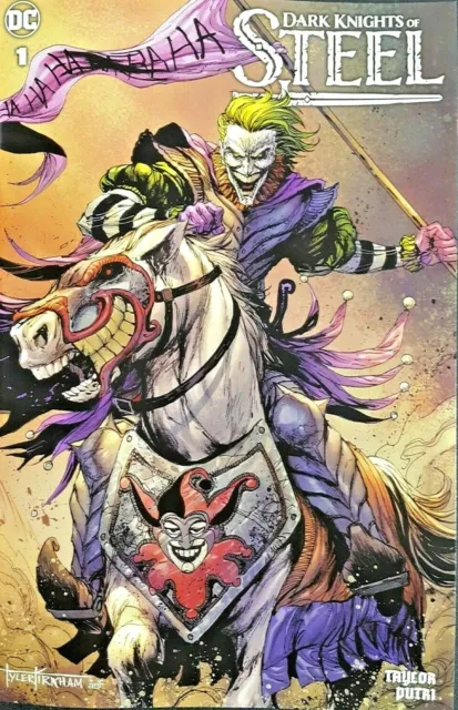 Dark Knights of Steel #1 Tyler Kirkham Trade Variant Cover (A) DC Comics 2022