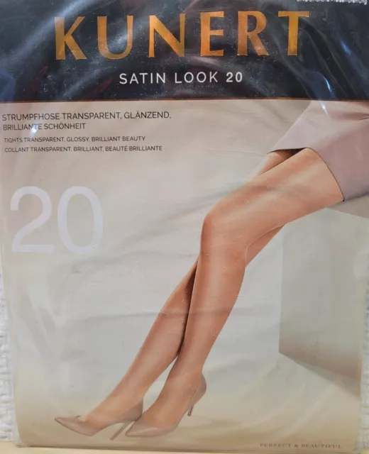 Kunert Satin Look 20 Strumpfhose, Transparent, glänzend, brilliante Schönheit