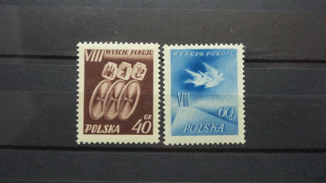 Polen 1955 / Kat. Fischer Nr. 771 - 772  Komplet / Postfrisch / MNH (**)