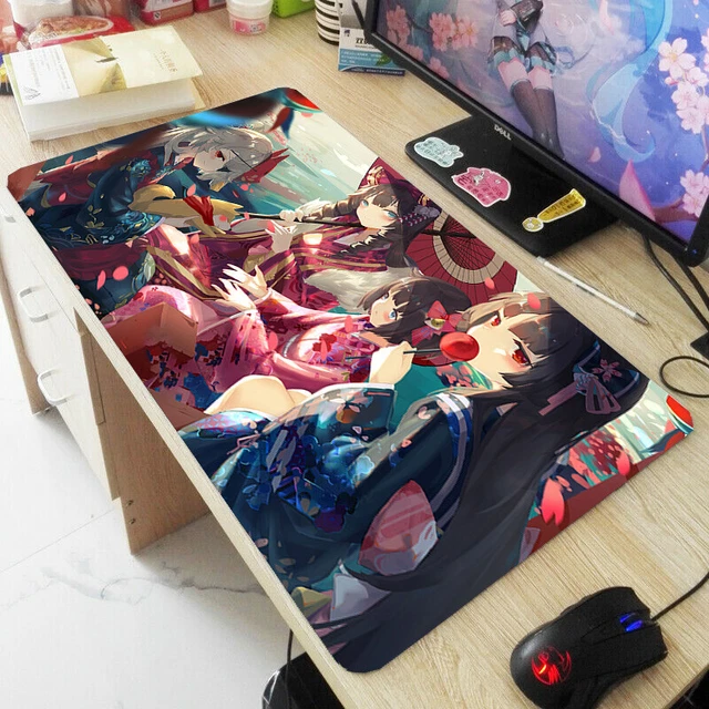 girls frontline Anime Cosplay Desk Mouse Pad Mat Large Keyboard Mat 40X90cm R4