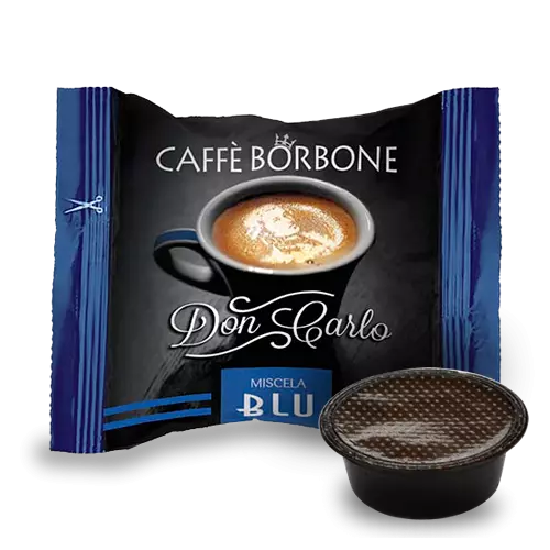 200 Capsule Caffe' Borbone Miscela Blu Don Carlo A Modo Mio Risto