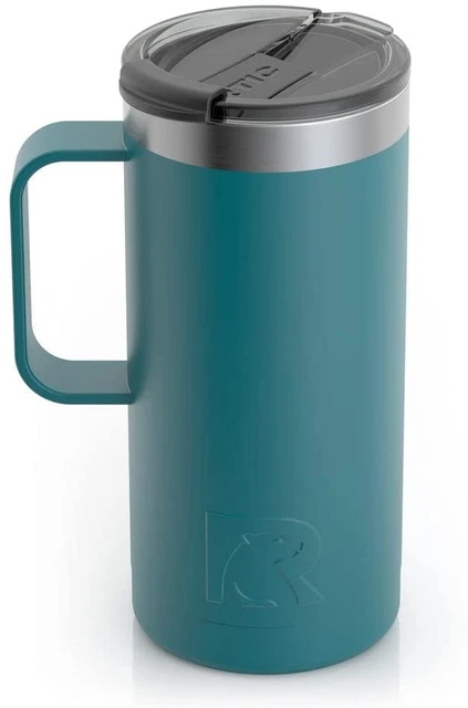 16 Oz Coffee Travel Mug with Lid and Handle, Stainless Steel Vacuum-Insulated Mu 5